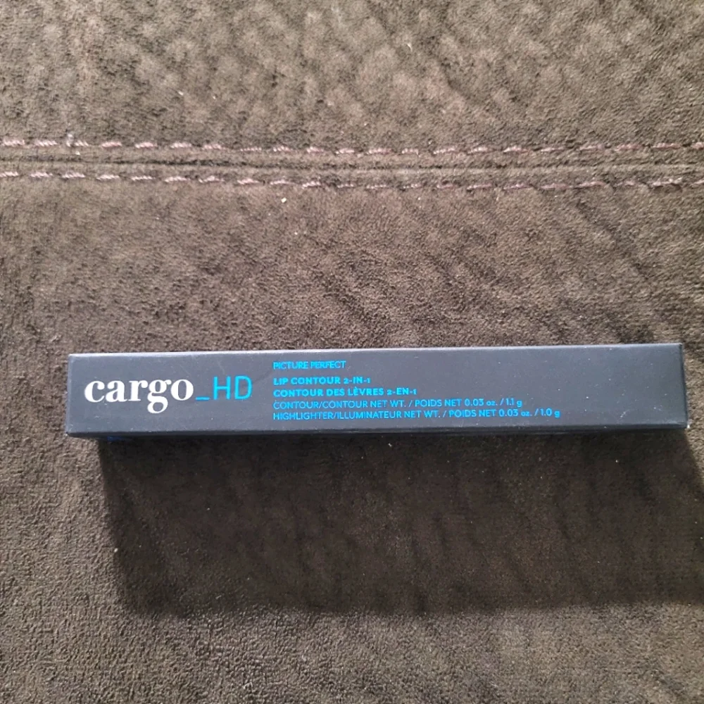 NEW Cargo_HD Picture Perfect Lip Contour~2-in-One~Lipstick~Deep Wine